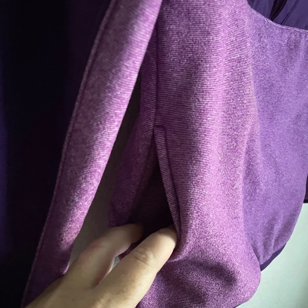 Under Armour UA Girls Cold Gear Phenom Fleece 1/2 Snap Pullover S Purple Rave
